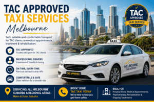 TAC Approved Taxi Services Melbourne