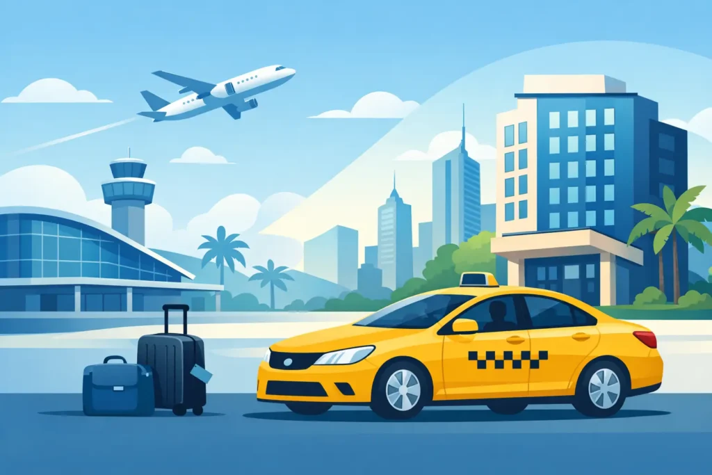Melbourne Airport to Hotel Taxi Done Right
