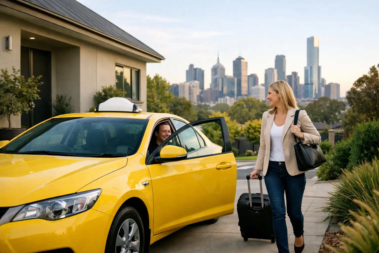 Taxi Pick Up From Home Melbourne