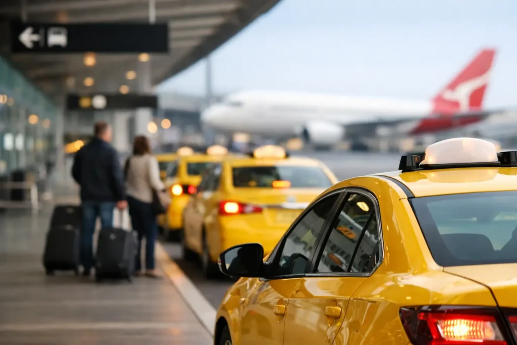 Are Taxis Available at Airport Arrivals in Melbourne?