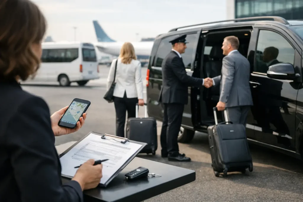 Organising Conference Transport Without Delays