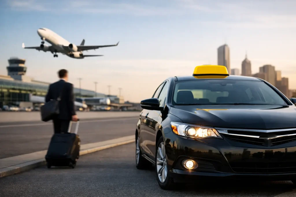 Taxi Service Doreen for Airport and City Trips