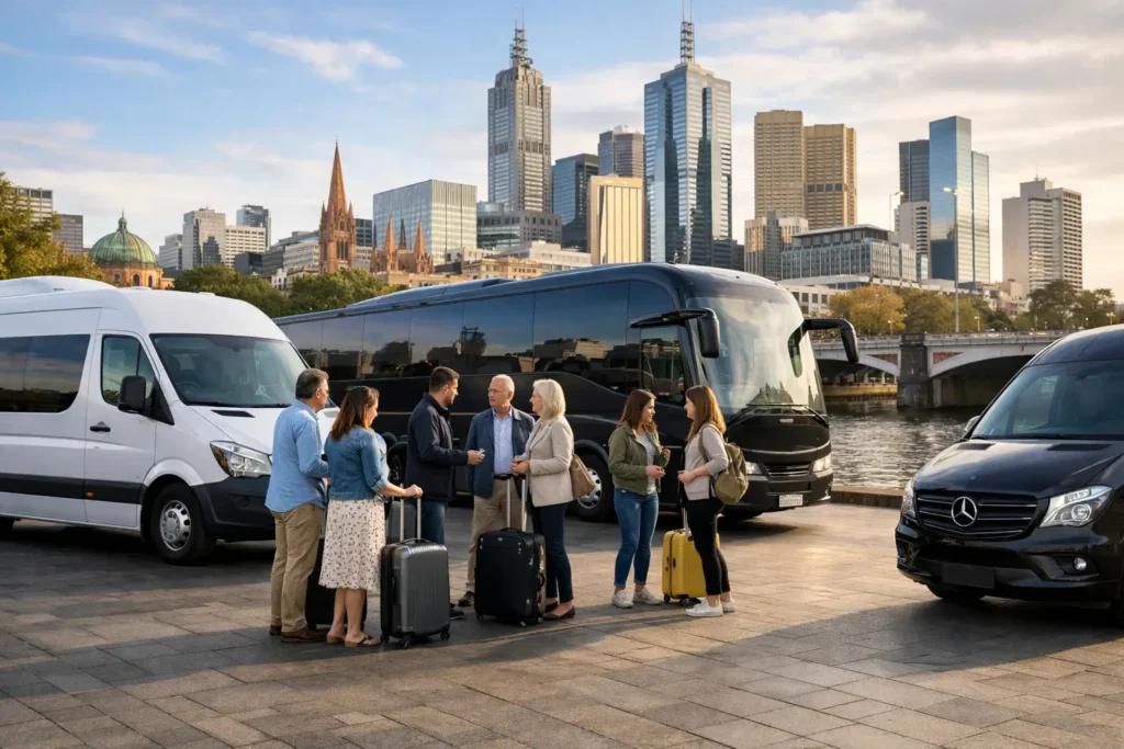 Best Group Transport for Melbourne Travel