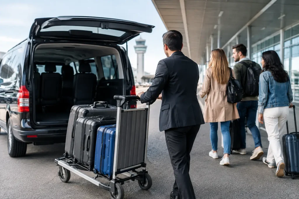 Group Airport Luggage Taxi for Melbourne Travel