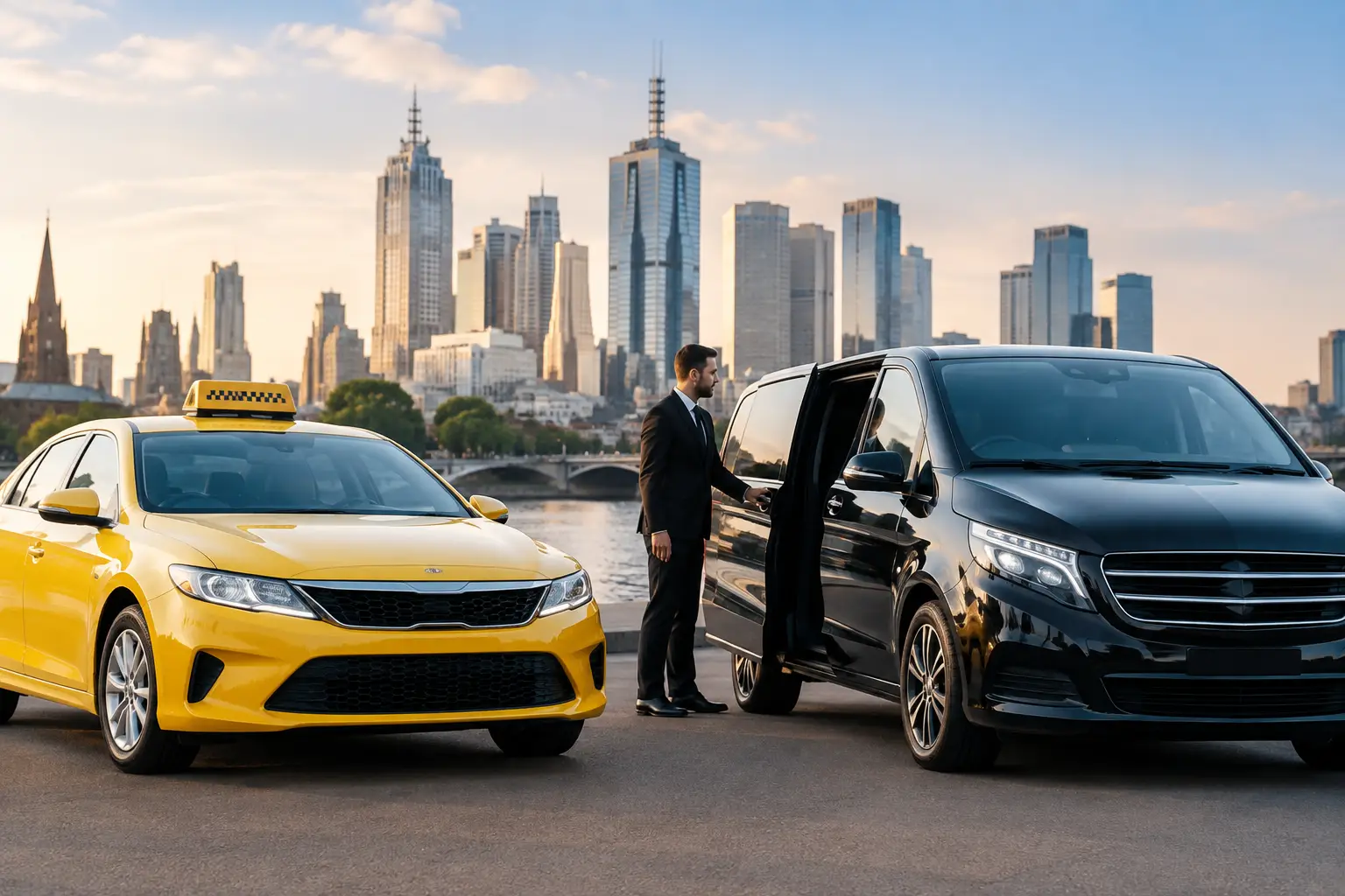 Taxi Versus Private Transfer for Melbourne Trips