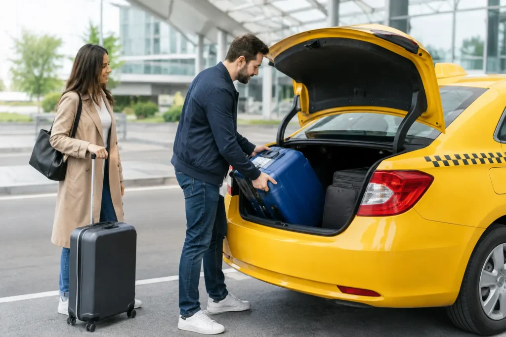 Can Taxis Carry Extra Luggage? What to Book